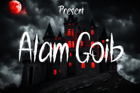Alam Goib: The Display Font for Your Premium Web Projects