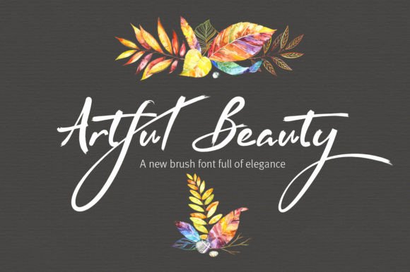 Artful Beauty: The Handwritten Font for Elegant Digital Marketing