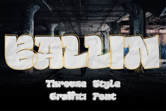 Ballin: The Throwie Graffiti Font for Authentic Digital Marketing