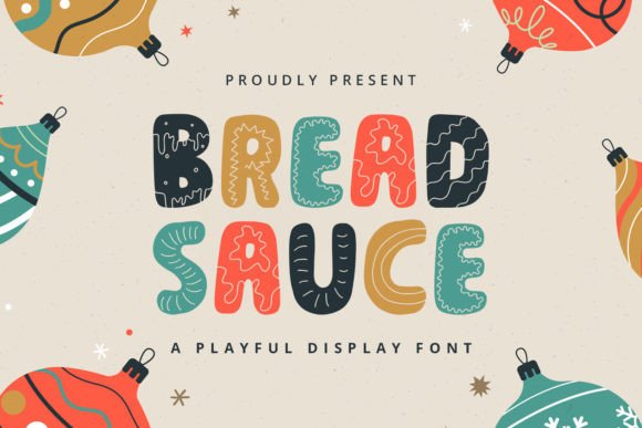 Bread Sauce Font Review for Crafters and Product Makers