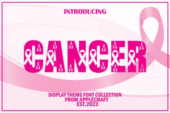 Cancer Font: A Bold Display Typeface for Digital Projects