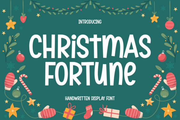 Christmas Fortune Font for Everyday Creative Projects
