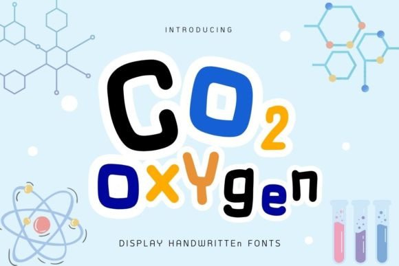 Co2 Oxygen Font: A Playful and Groovy Typeface for Your Brand