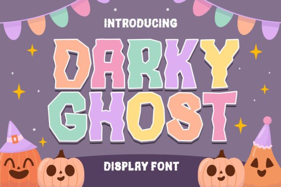 Darky Ghost: A Halloween Display Font for Standout Brand Materials