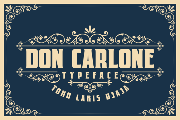 Don Carlone Font: A Bold Choice for Crafters and Product Design