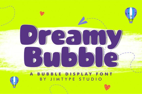 Dreamy Bubble Font: A Whimsical Addition to Your Brand