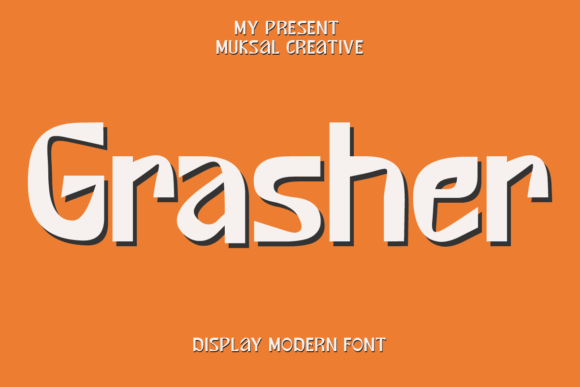 Grasher: The Friendly Font for Small Business Branding