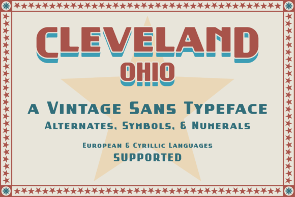 How Cleveland Ohio Became My Go-To Editorial Font