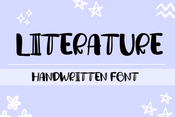 Literature: A Handwritten Font for Makers and Product Creators
