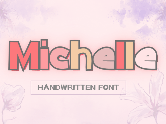Michelle Font: A Friendly Display Typeface for Your Business Branding