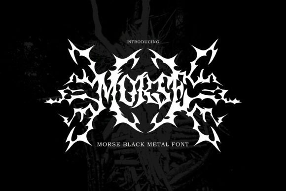 Morse Font: A Display Typeface for Creative Campaigns