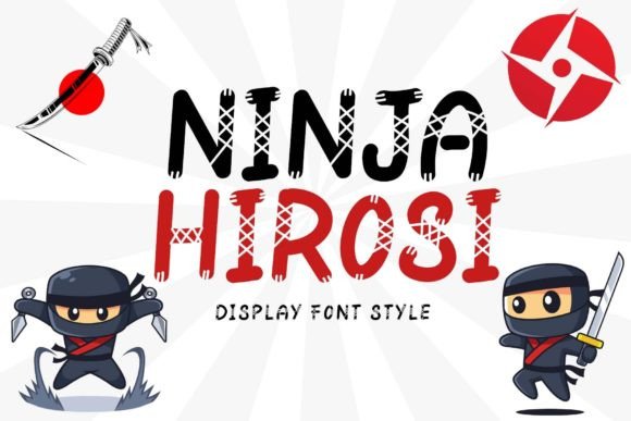 Ninja Hirosi Font for Polished Business Branding
