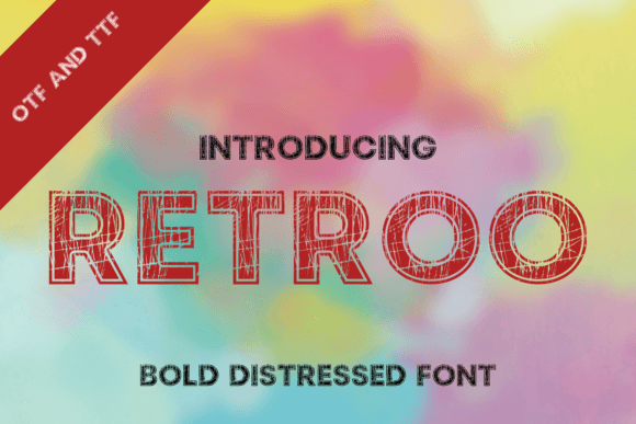 Retroo: A Bold Display Font for Maker Projects