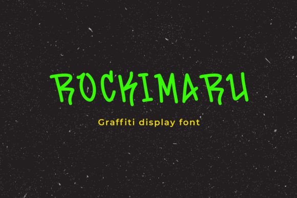 Rockimaru: The Street Art Font for Maker Projects