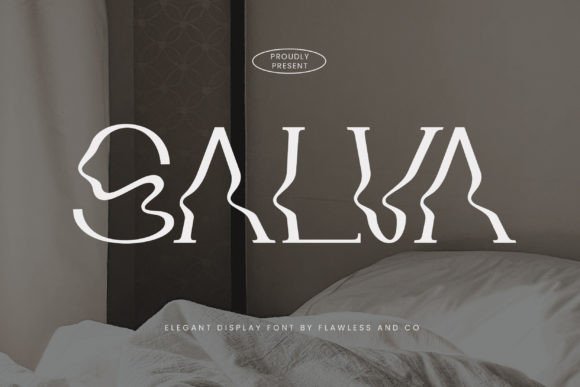 Salva: A Fluid Display Font for Elevated Digital Layouts