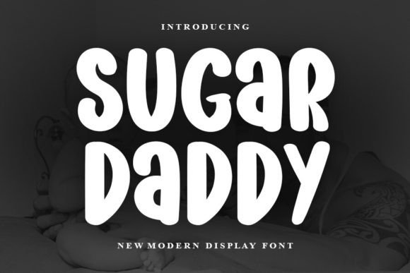 Sugar Daddy: A Modern Display Font for Elegant Branding