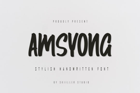 The Amsyong Font: A Playful Typography Choice for Distinct Branding