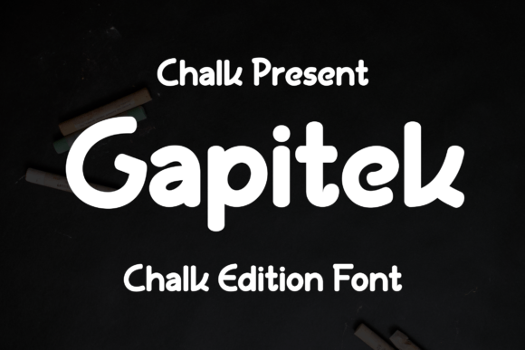 The Gapitek Font: A Friendly Display Typeface for Editorial Design
