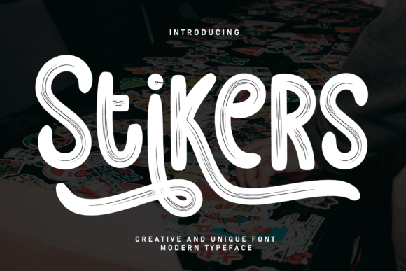 The Stikers Font for Bold Business Branding